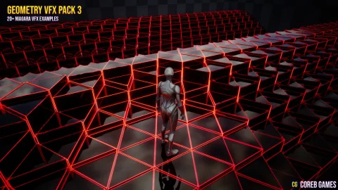 几何地面视觉特效包3 Geometry Floor VFX Pack 3