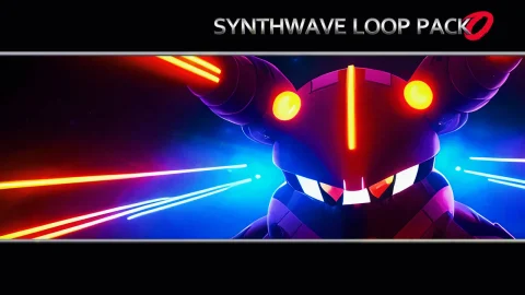 合成波循环音乐 - SynthWave Loop Pack