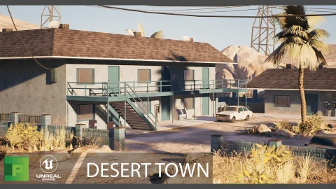 沙漠小镇-Desert Town