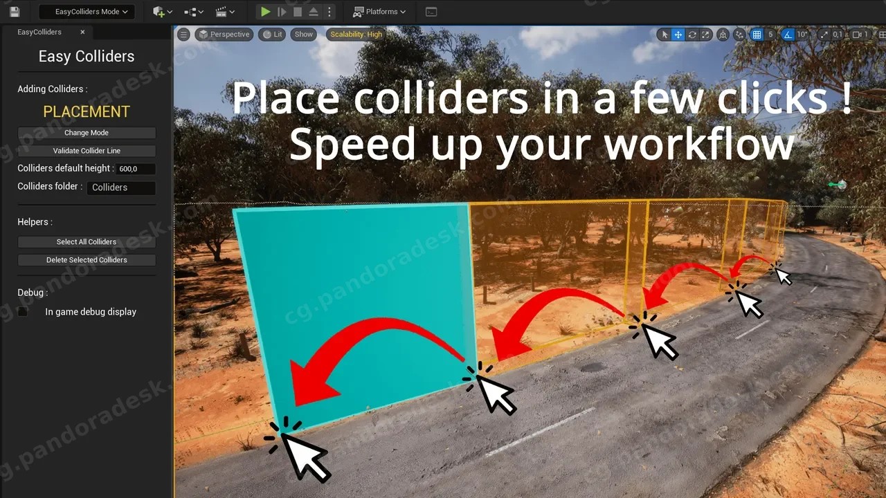 简易碰撞体包围盒插件 - Easy Colliders