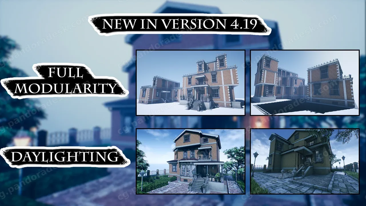 维多利亚房屋 - Victorian House (Only Exterior)
