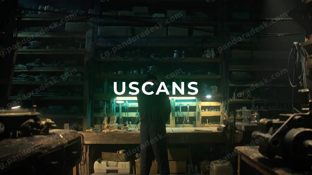 仓库车间环境 - Uscans Workshop 01