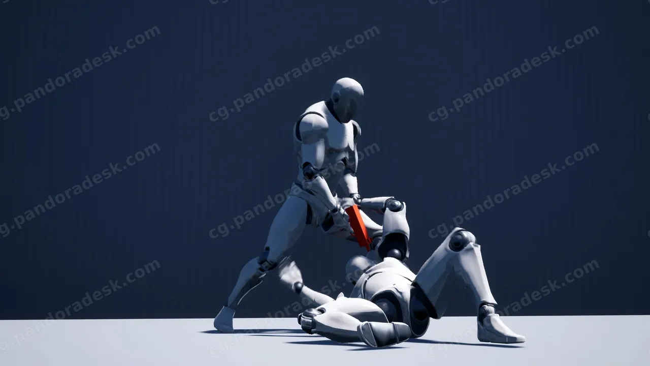 枪火手枪攻击动画 - GunFu Pistol Attacks