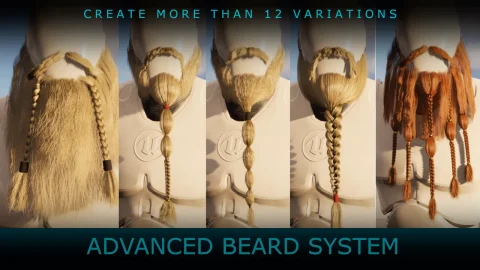 高级胡须系统 - Advanced Beard System