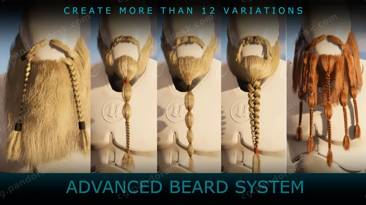 高级胡须系统 - Advanced Beard System
