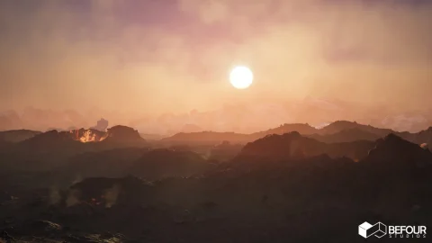 火山地形环境与地形散布工具 - Volcano Land Environment w/ Terrain Scatter Tool (Exterior, Natural, VFX)