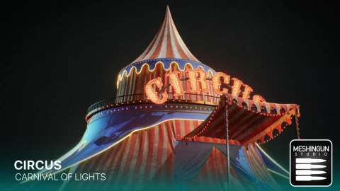马戏团 - 主题公园景点 Circus - Theme Park Attraction