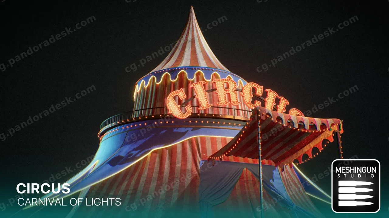 马戏团 - 主题公园景点 Circus - Theme Park Attraction