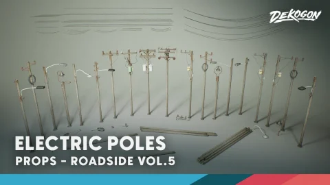 路边 第五卷 - 电线杆 - ROADSIDE VOL.5 - Electric Poles