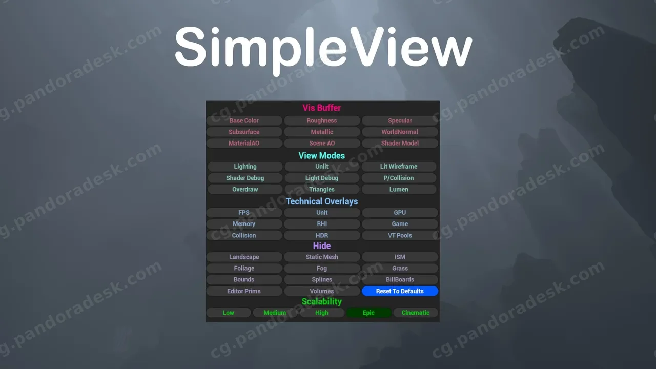 简易视图 - SimpleView