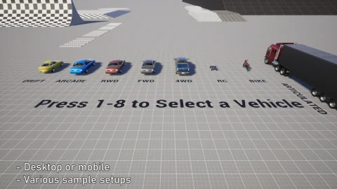 车辆物理 - FGear Vehicle Physics