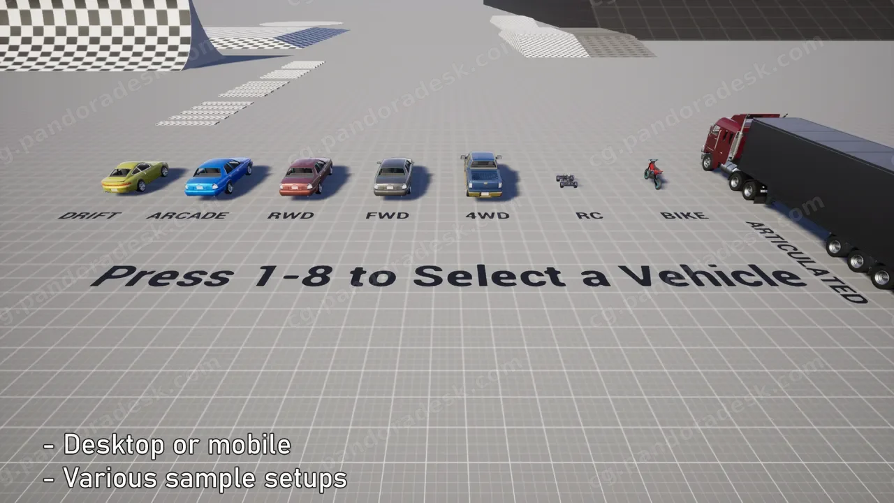 车辆物理 - FGear Vehicle Physics