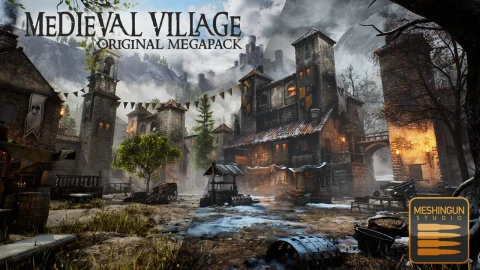 中世纪村庄 - Medieval Village Megapack