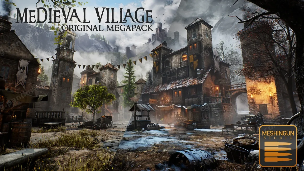 中世纪村庄 - Medieval Village Megapack