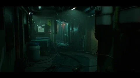 废弃工业区域 - Fluorescence: Corridor and Apartment