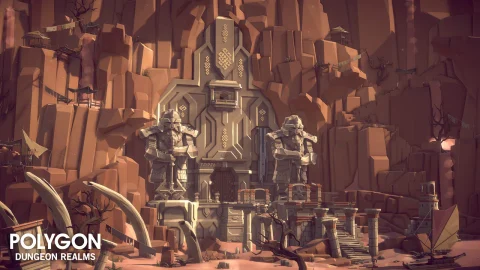 矮人王国-POLYGON - Dungeon Realms