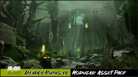死亡废墟-Deadly Ruins - Modular asset pack