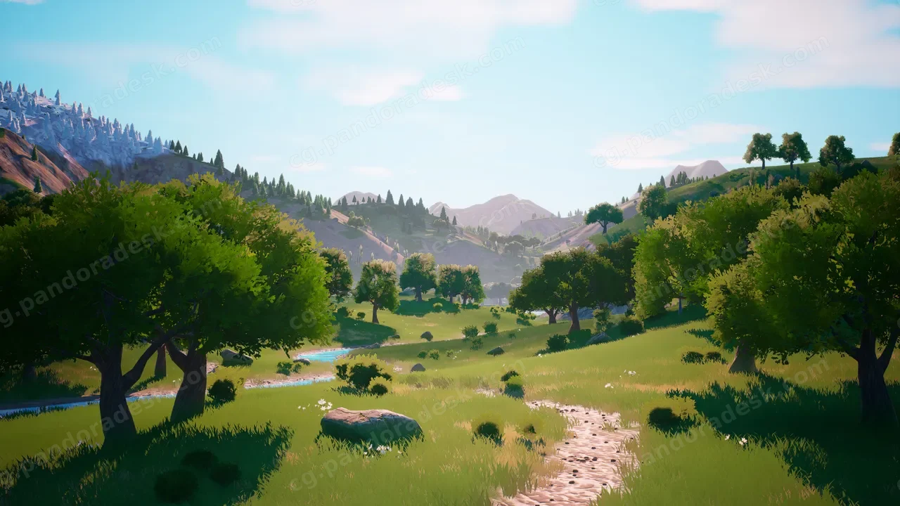 风格化环境工具包-Stylescape Stylized Environment Kit