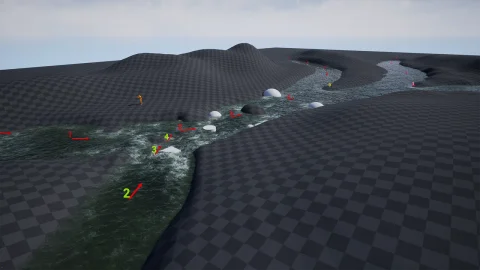 河流分支工具 - SHADERSOURCE - Branching River Tool