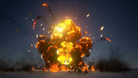爆炸火光特效-The Explosions Mega Pack