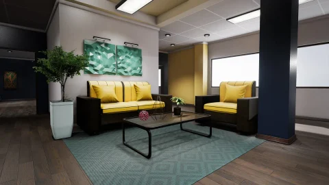 现代化办公室-Modern Modular Office