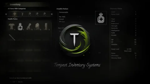 风暴库存系统 Tempest Inventory System