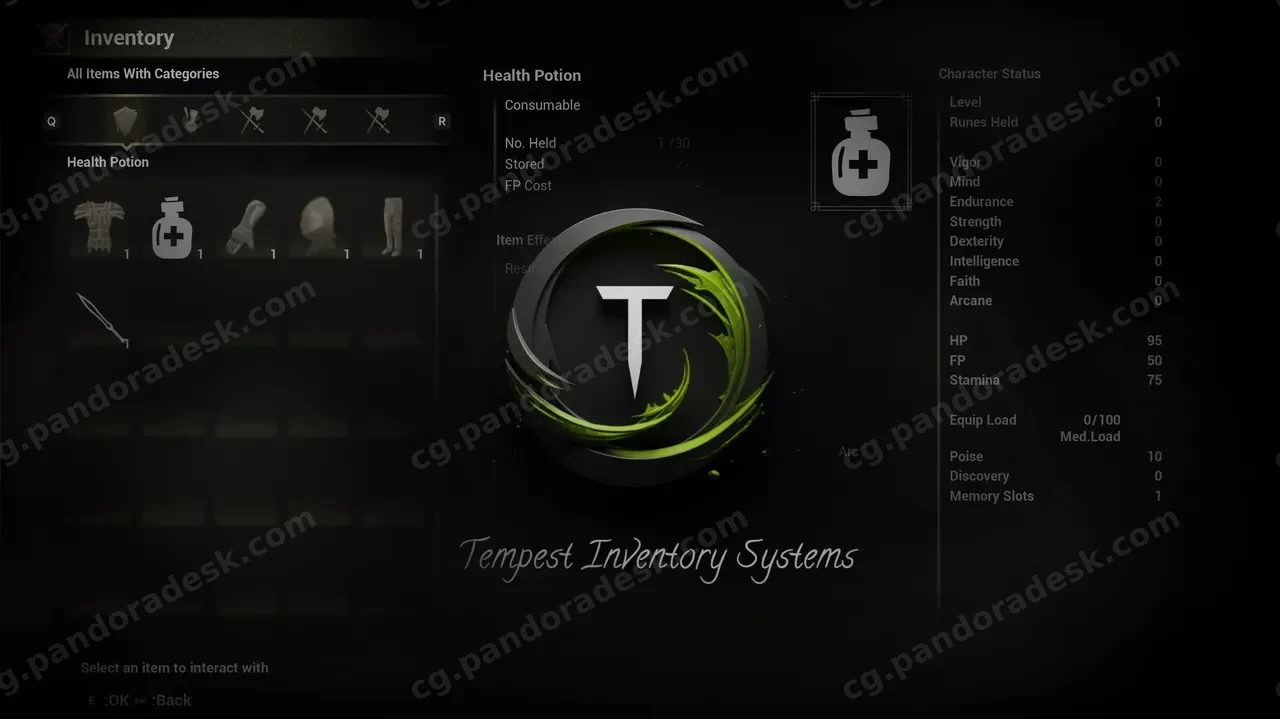 风暴库存系统 Tempest Inventory System