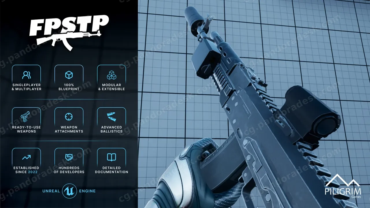 第一人称射击模板包(FPSTP) First Person Shooter Template Pack v3.1