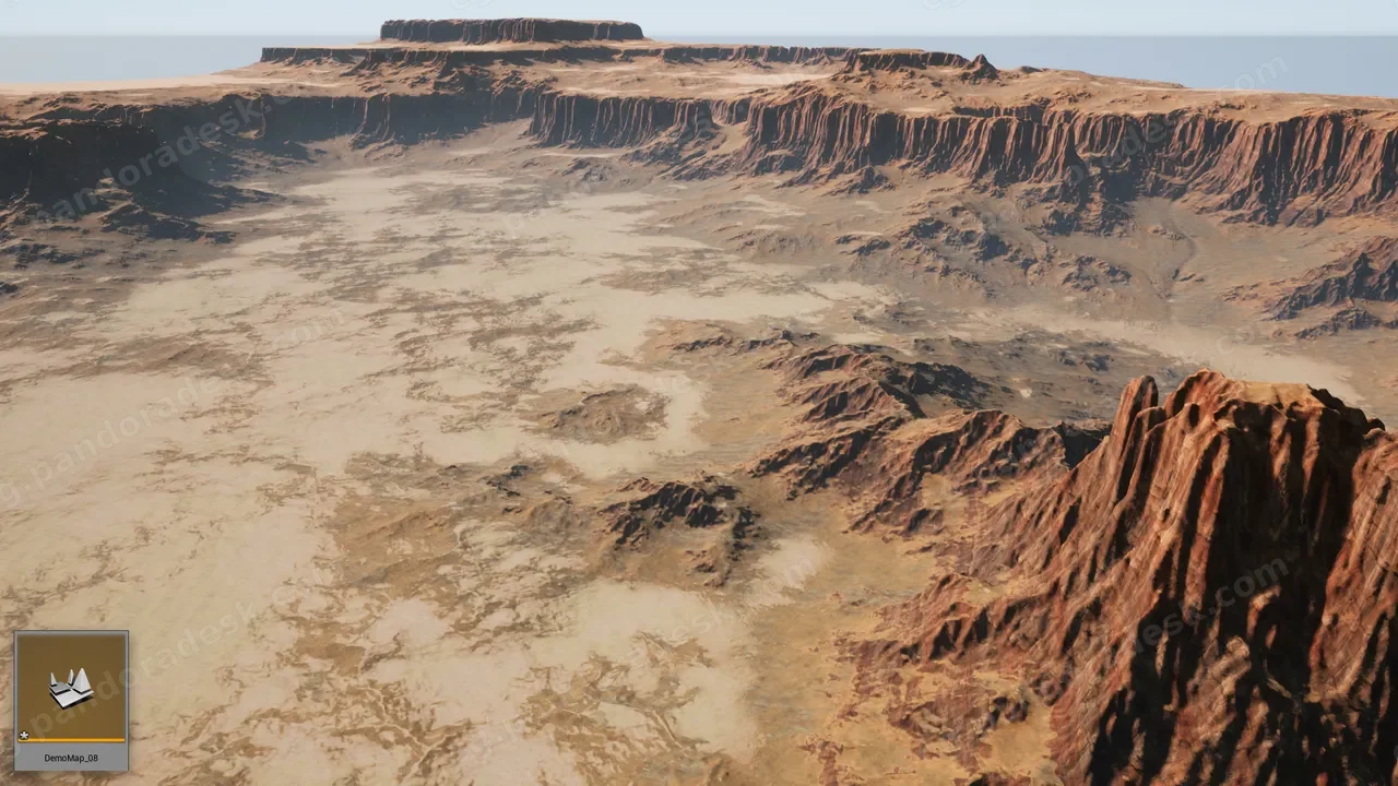 沙漠峡谷/岩石盆地-Desert Rock Planet