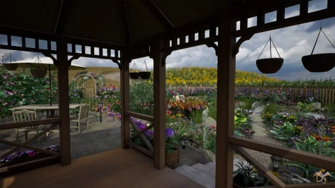 花园庭院-Flowers and Plants Nature Pack