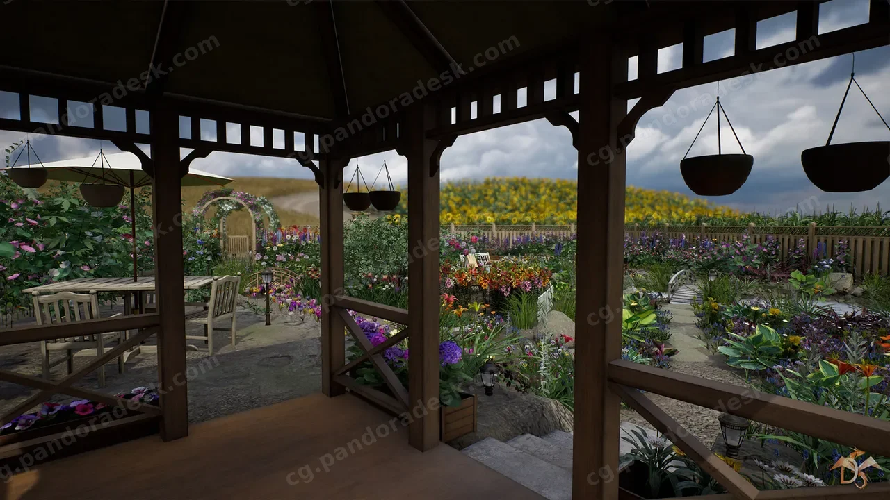 花园庭院-Flowers and Plants Nature Pack
