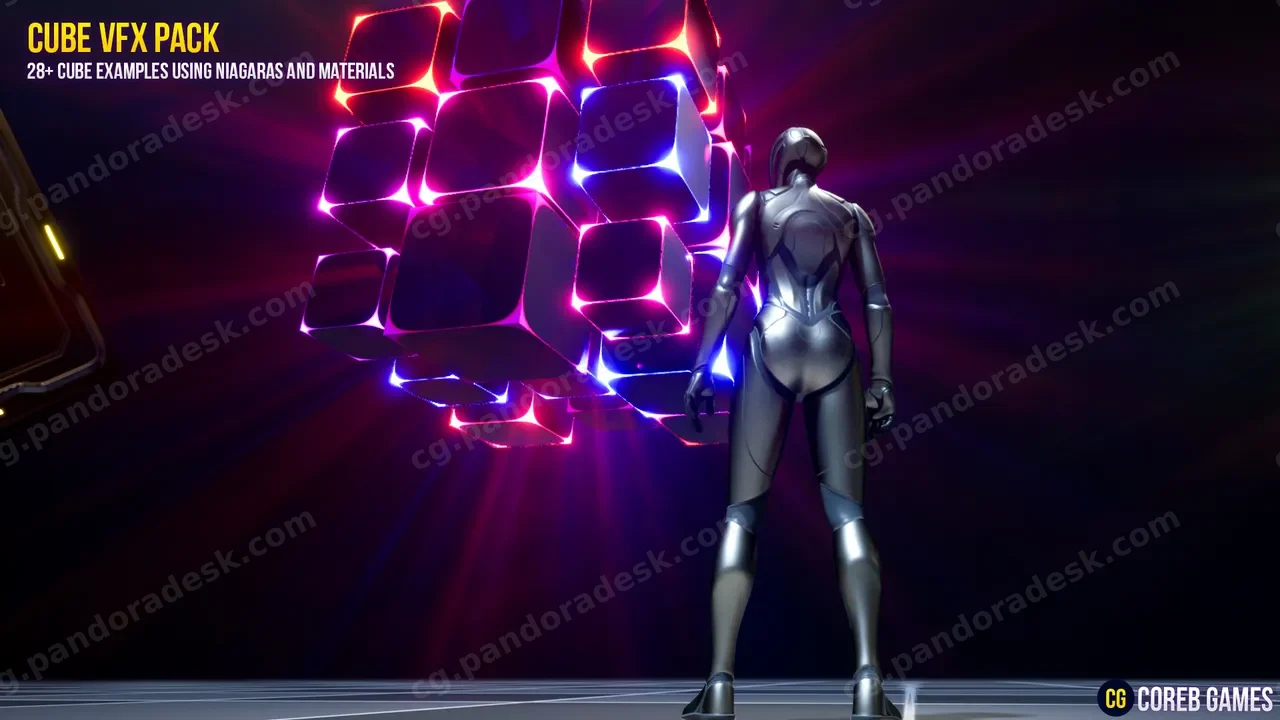 立方体视觉特效 Cube VFX