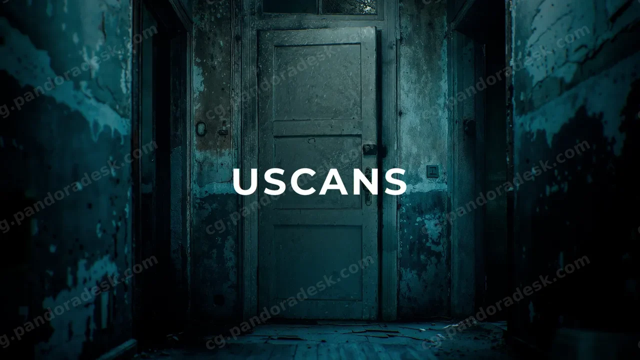 游戏扫描大门模型道具 - Uscans Doors 01