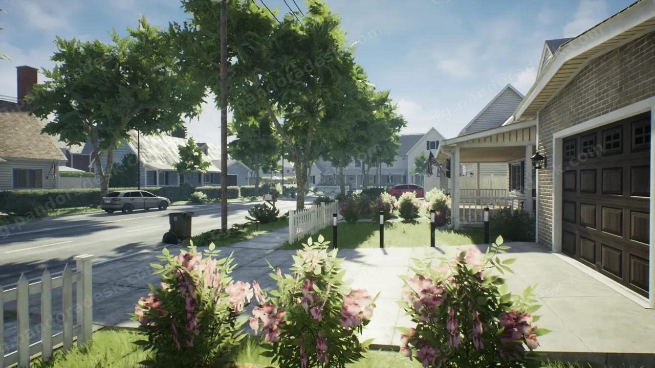 郊区邻里房屋包(模块化) - Suburb Neighborhood House Pack (Modular)