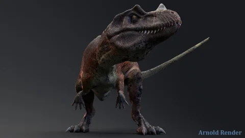 角鼻龙精简版 - Ceratosaurus Lite Version