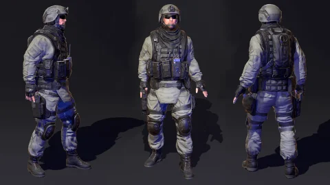 现代士兵迷彩包-Modern Soldier Camo Pack