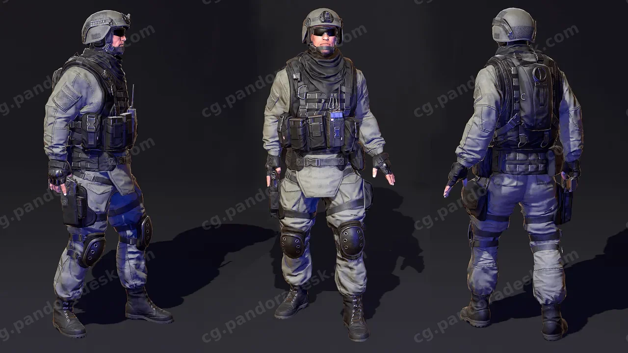 现代士兵迷彩包-Modern Soldier Camo Pack