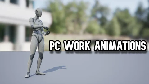 电脑工作动画 PC Work Animations