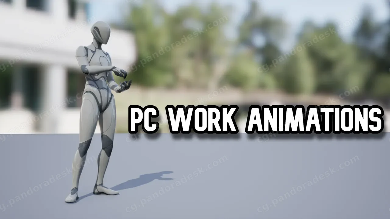电脑工作动画 PC Work Animations
