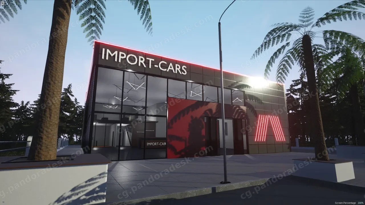 汽车经销商 - 汽车展厅 - Car Dealer