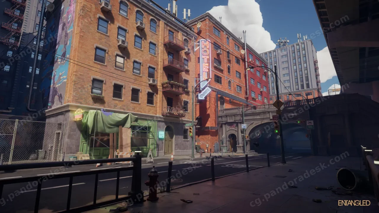 城市街头风格包 - City Street Stylized Pack