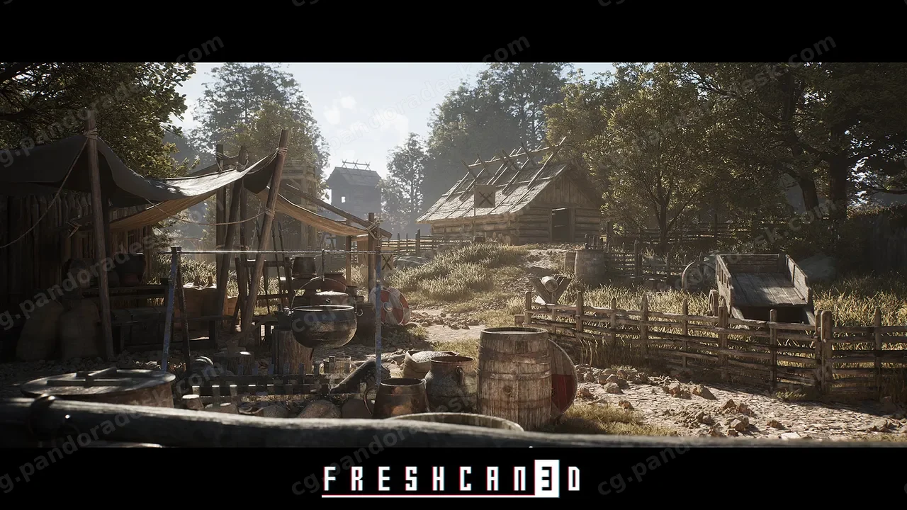 中世纪村庄包 - Medieval Village Pack