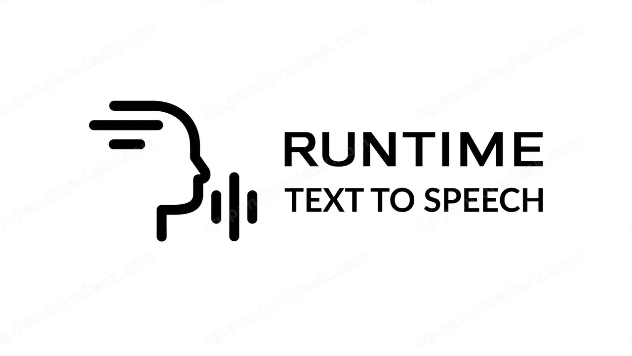 实时文本转语音插件 Runtime Text To Speech TTS