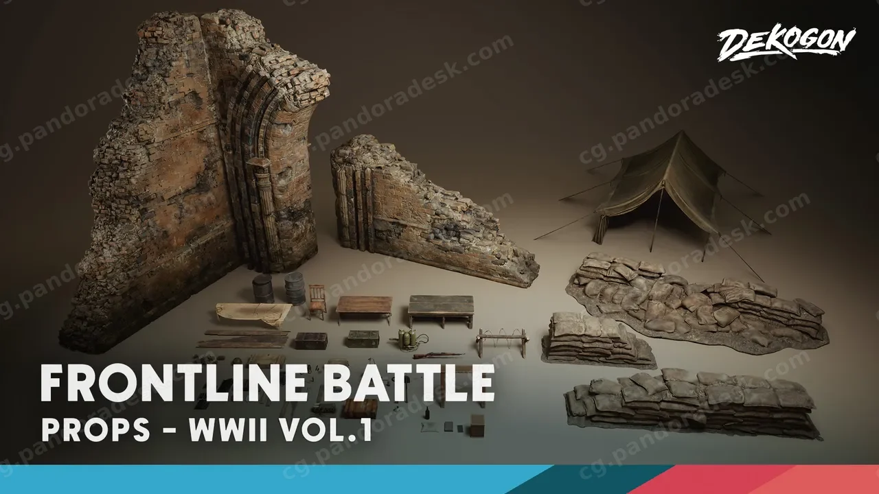 二战模型道具 - World War II - VOL.1
