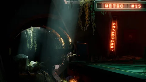 废弃地铁隧道-Metro 15 - Environment Pack