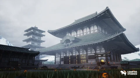 日本寺庙环境-Japanese Temple Environment