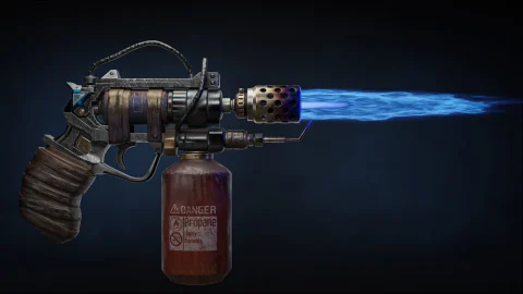 火焰喷射器 - FlameThrower Weapon - Unreal Engine 5.3+