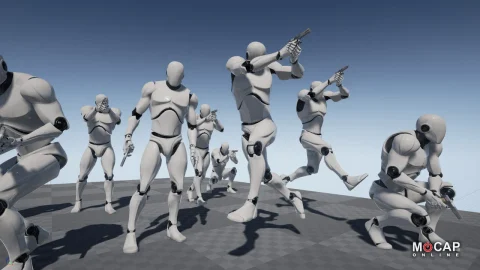 武器手枪动画-Pistol Pro - MoCap Pack
