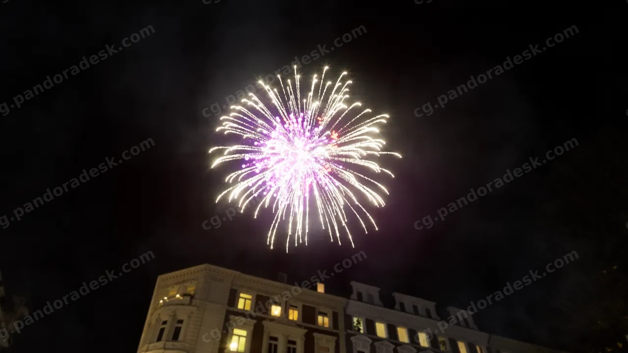 带声音的烟花套装 Fireworks Pack with sounds