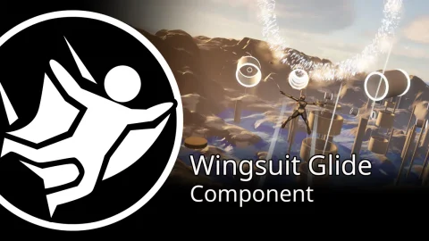 翼装飞行滑翔组件 Wingsuit Glide Component